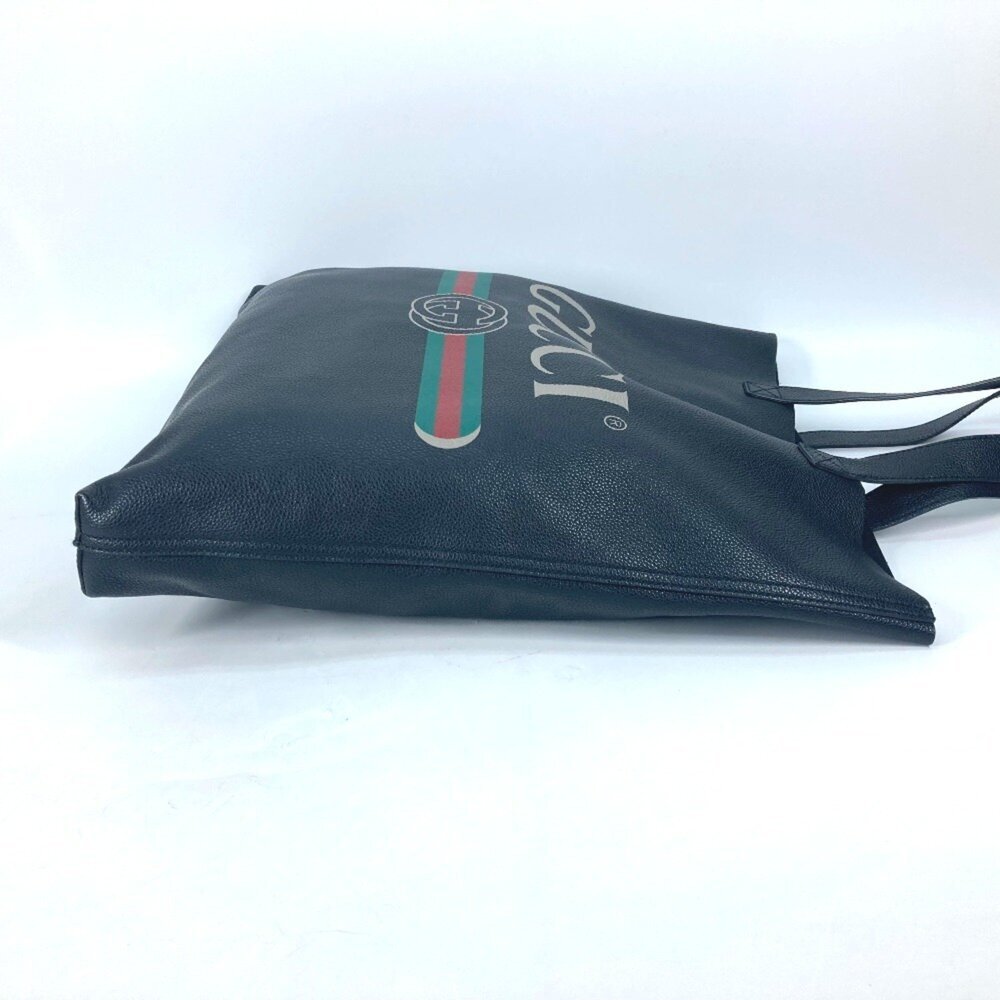 GUCCI Black Leather Shoulder Bag - Picture 3 of 12